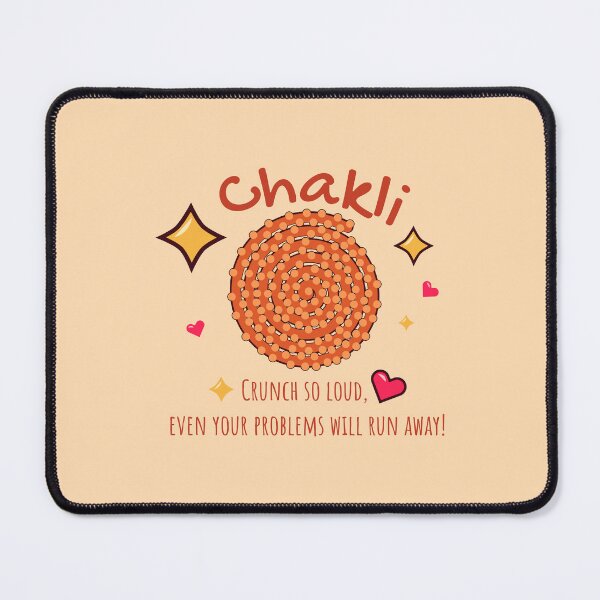 Item preview, Chakli: Crunch so loud, Even Your Problems will run away! designed and sold by Tulip Creators .