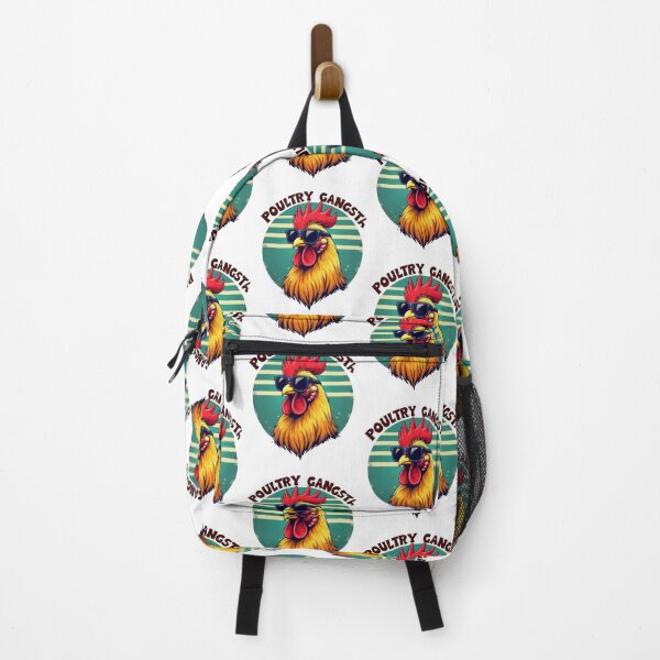 Item preview, Poultry Gangsta Funny Rooster Cool Chicken Farm Animal Humor designed and sold by Hananiah Merch.