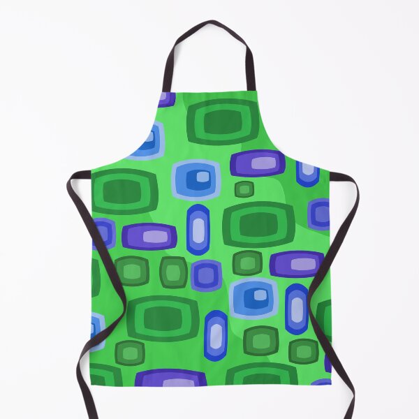 Item preview, Blue and Green Retro Pattern designed and sold by Andrew Hitchen.