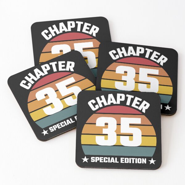 Item preview, Chapter 35 Special Edition, Happy Birthday Celebration Vintage Sunset designed and sold by Sunserize Designs.