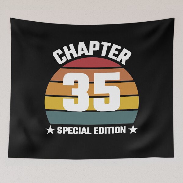 Item preview, Chapter 35 Special Edition, Happy Birthday Celebration Vintage Sunset designed and sold by Sunserize Designs.