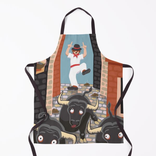 Item preview, Run Bull Run Illustration designed and sold by Hadrianwild.