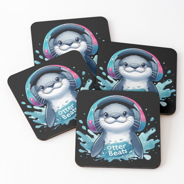 Item preview, Cool Otter Beats designed and sold by TomFrontierArt.