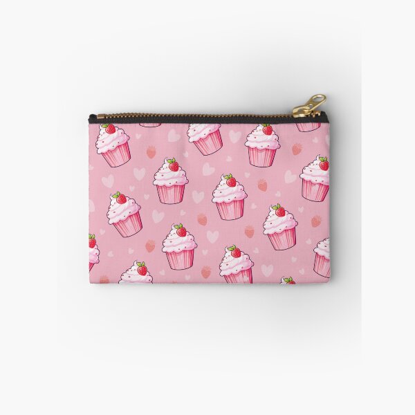 Item preview, Pink Cupcake with Strawberries designed and sold by GriffyPrints.