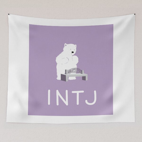 Item preview, INTJ polar bear designed and sold by pothebear963.