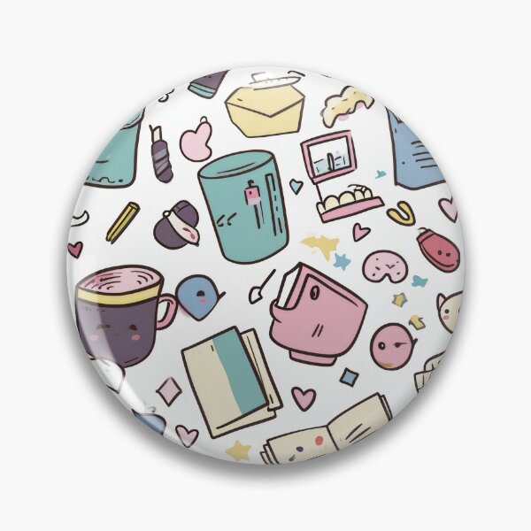 Item preview, Colorful Kawaii Patterns Featuring Animals and Food designed and sold by Piotrek0001.