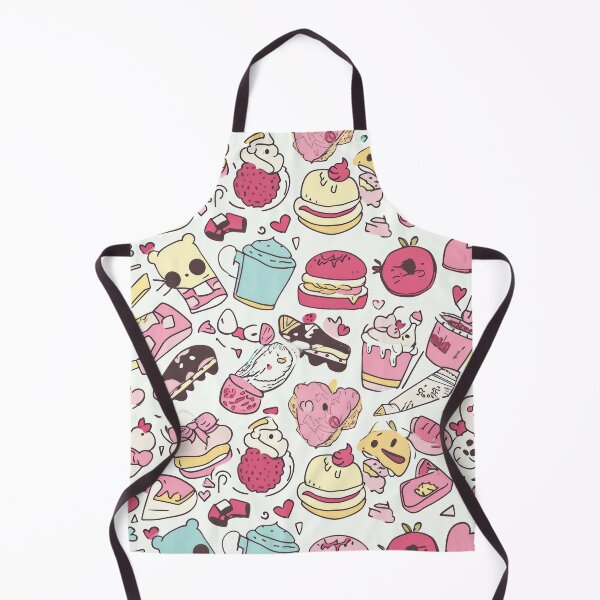 Item preview, Colorful Kawaii Patterns Featuring Animals and Food designed and sold by Piotrek0001.