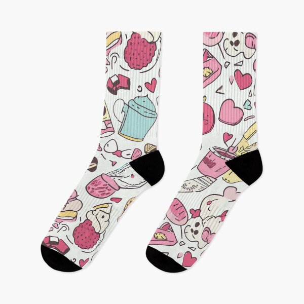 Item preview, Colorful Kawaii Patterns Featuring Animals and Food designed and sold by Piotrek0001.