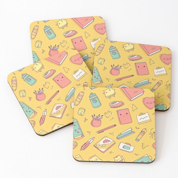 Item preview, Colorful Kawaii Patterns Featuring Animals and Food designed and sold by Piotrek0001.