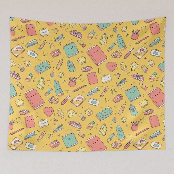 Item preview, Colorful Kawaii Patterns Featuring Animals and Food designed and sold by Piotrek0001.