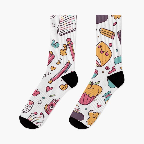 Item preview, Colorful Kawaii Patterns Featuring Animals and Food designed and sold by Piotrek0001.