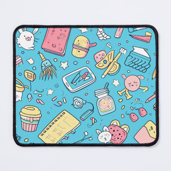 Item preview, Colorful Kawaii Patterns Featuring Animals and Food designed and sold by Piotrek0001.