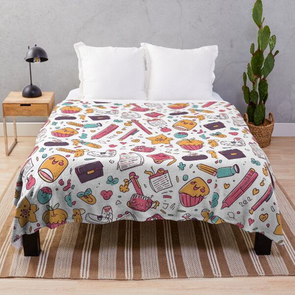 Item preview, Colorful Kawaii Patterns Featuring Animals and Food designed and sold by Piotrek0001.