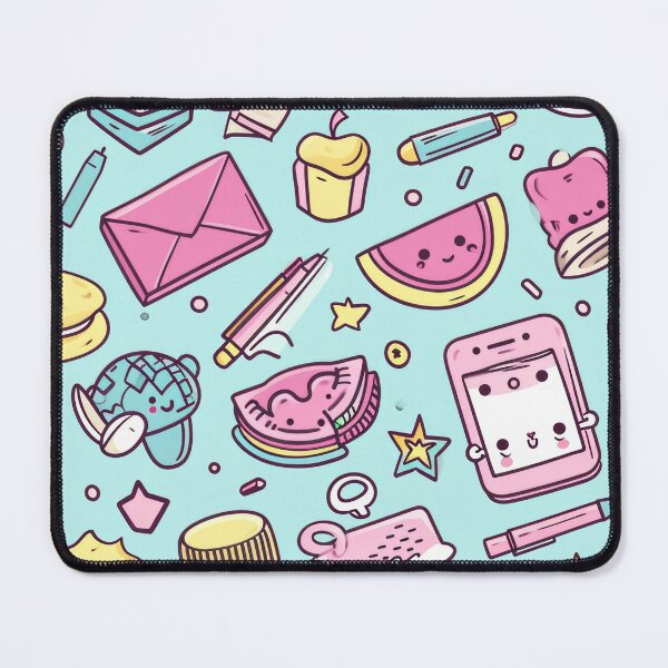 Item preview, Colorful Kawaii Patterns Featuring Animals and Food designed and sold by Piotrek0001.