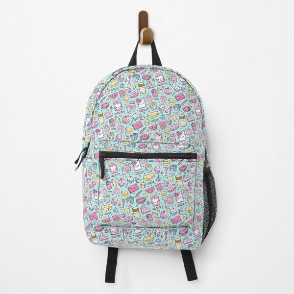 Item preview, Colorful Kawaii Patterns Featuring Animals and Food designed and sold by Piotrek0001.