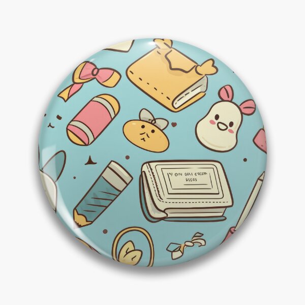 Item preview, Colorful Kawaii Patterns Featuring Animals and Food designed and sold by Piotrek0001.