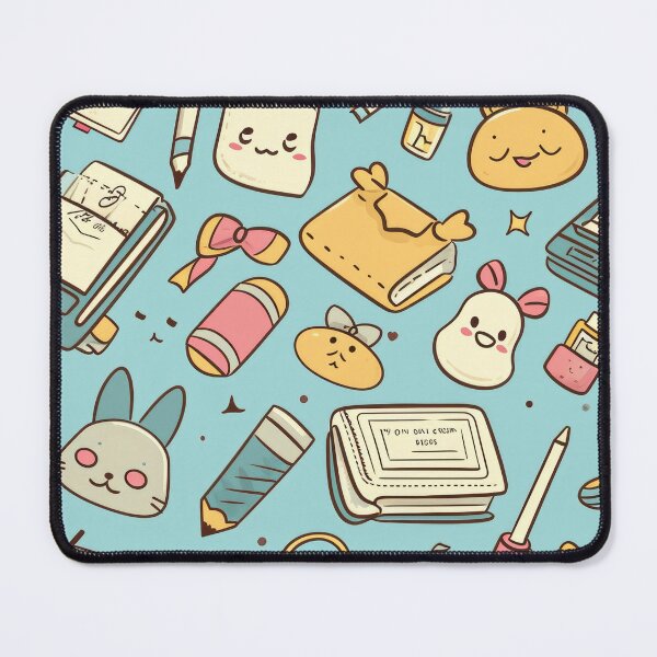 Item preview, Colorful Kawaii Patterns Featuring Animals and Food designed and sold by Piotrek0001.