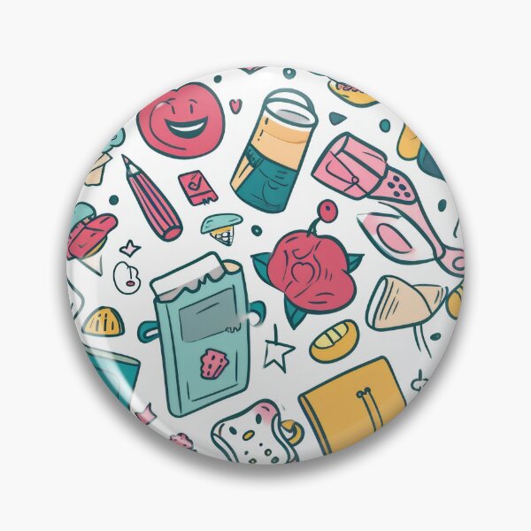 Item preview, Colorful Kawaii Patterns Featuring Animals and Food designed and sold by Piotrek0001.