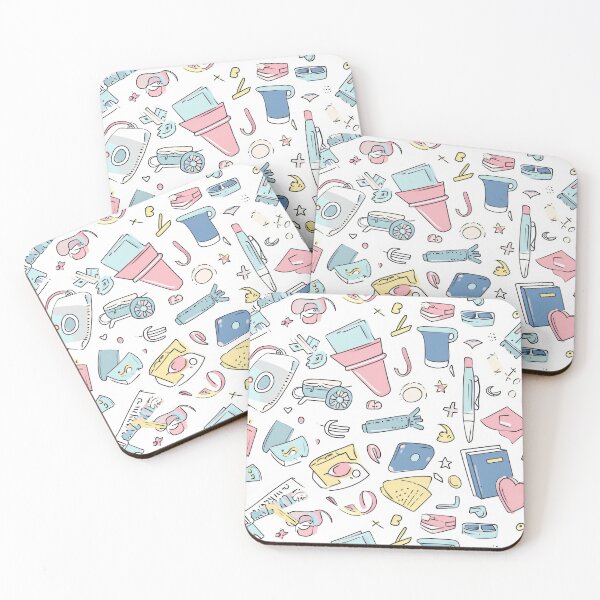 Item preview, Colorful Kawaii Patterns Featuring Animals and Food designed and sold by Piotrek0001.