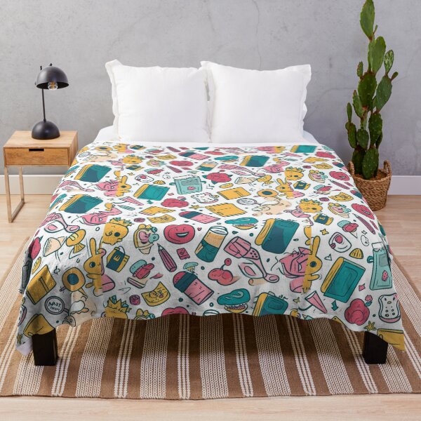 Item preview, Colorful Kawaii Patterns Featuring Animals and Food designed and sold by Piotrek0001.