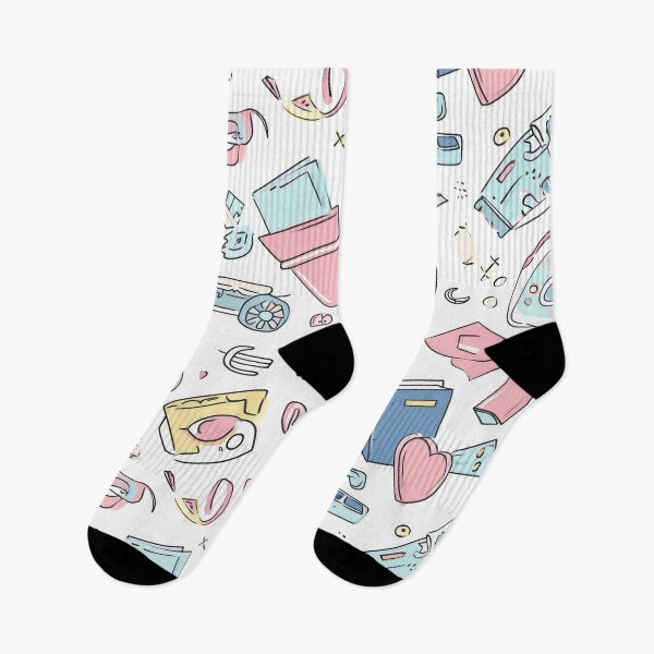 Item preview, Colorful Kawaii Patterns Featuring Animals and Food designed and sold by Piotrek0001.