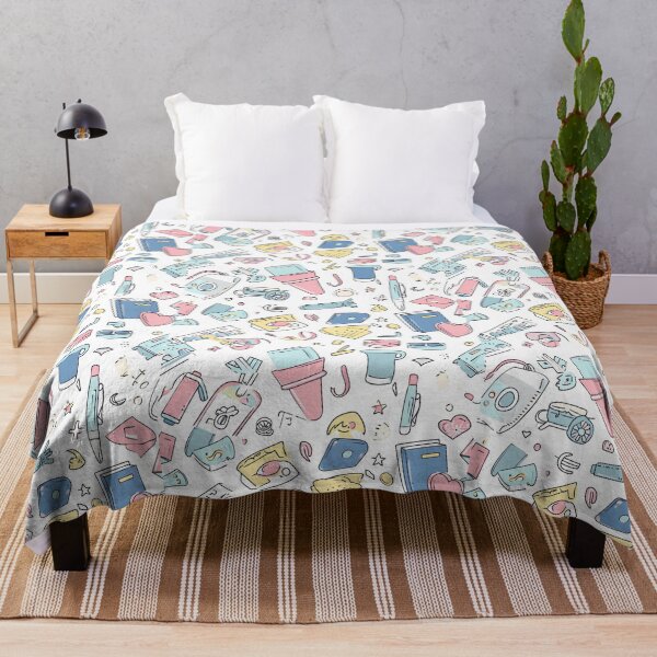 Item preview, Colorful Kawaii Patterns Featuring Animals and Food designed and sold by Piotrek0001.