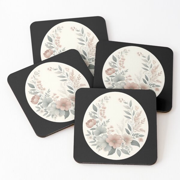 Item preview, Floral Elegance in Muted Tones designed and sold by pumsquare.