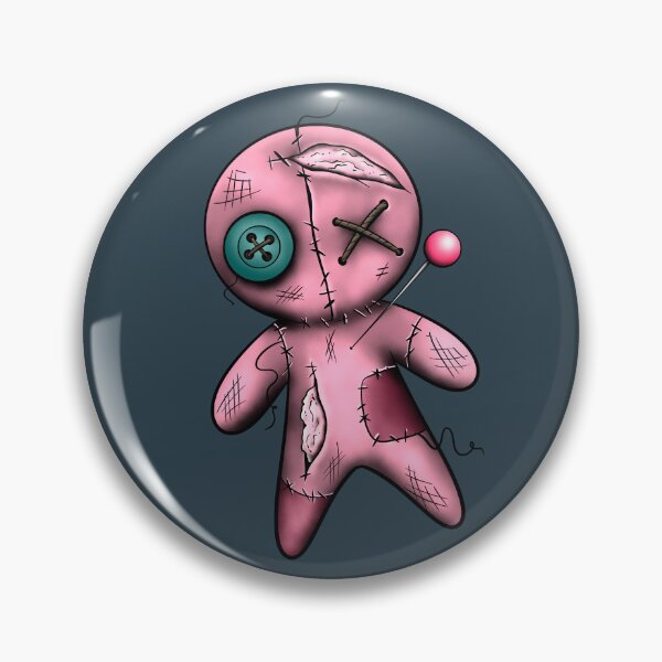 Item preview, Voodoo Doll (Pink) designed and sold by RetroCoven.
