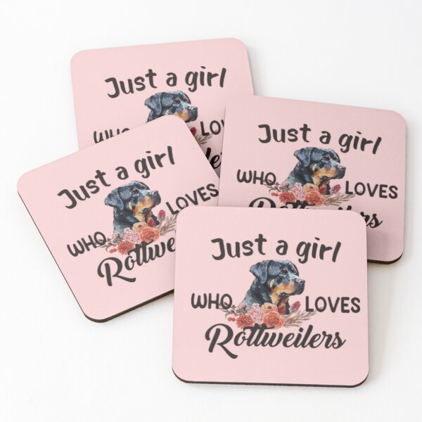 Item preview, Just a girl who loves Rottweilers designed and sold by 123ks.