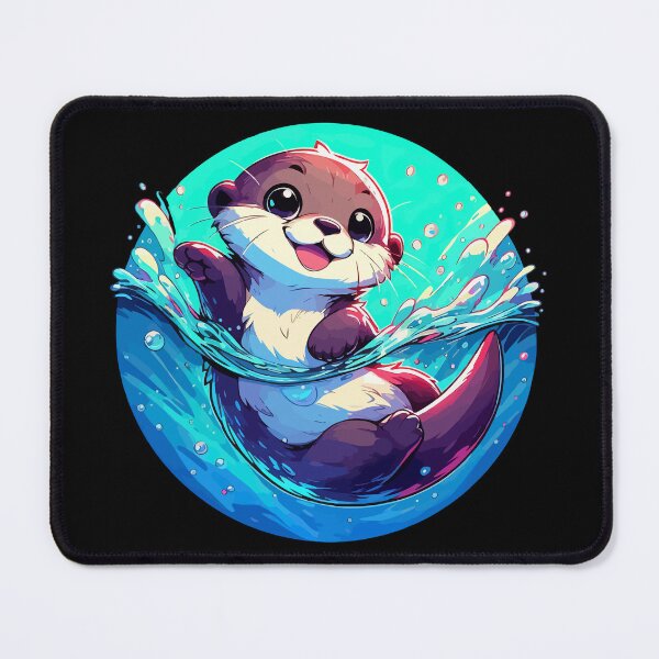 Item preview, Kawaii Otter Bath designed and sold by TomFrontierArt.
