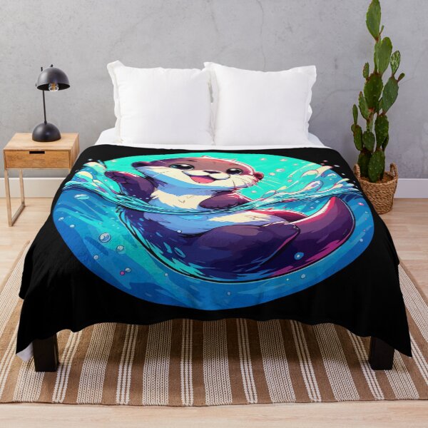 Item preview, Kawaii Otter Bath designed and sold by TomFrontierArt.