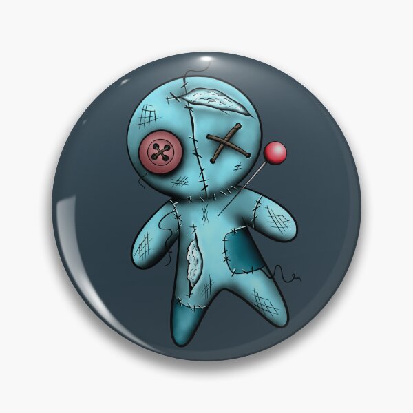 Item preview, Voodoo Doll (Blue) designed and sold by RetroCoven.