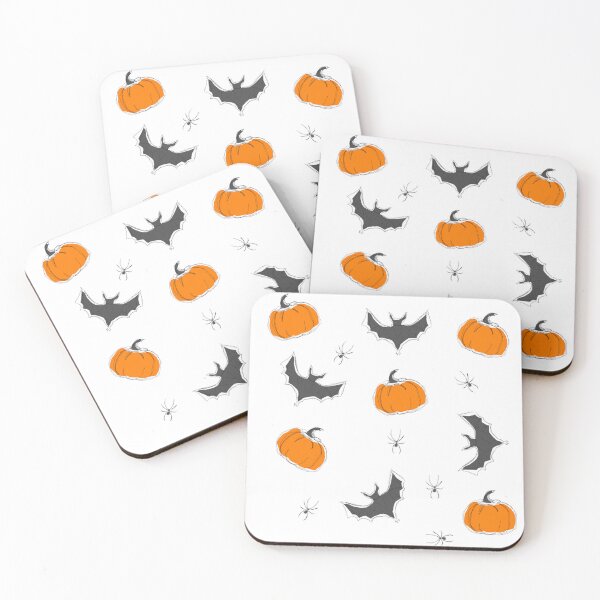 Item preview, cute halloween bats pumpkins and spiders designed and sold by Jessystile.