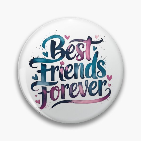 Item preview, Best Friends Forever Gradient Typography Design designed and sold by ZetaDream.