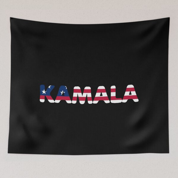 Item preview, Kamala in Vibrant American Colors designed and sold by ChicTrendz.