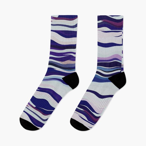 Item preview, Cool Colours Sea Waves||Dominant Blue and White  designed and sold by Pattern Hub.