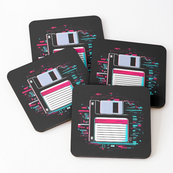 Item preview, Retro Floppy Disk Glitch Effect Design designed and sold by ZetaDream.