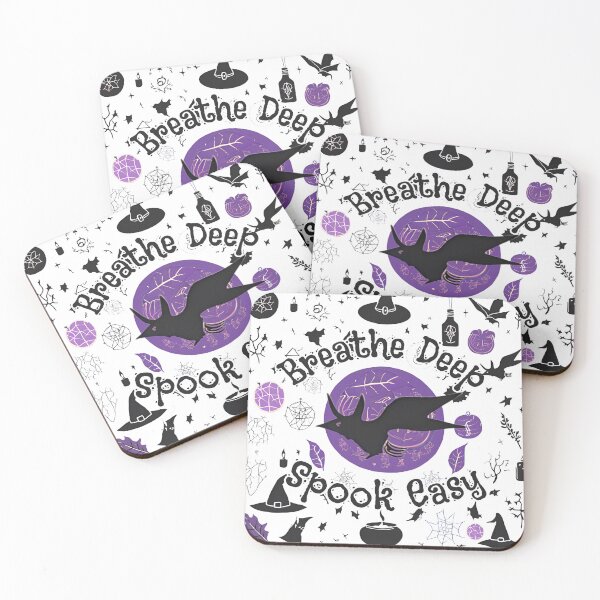 Item preview, Breathe Deep Spook Easy designed and sold by ZenAuraBoutique.