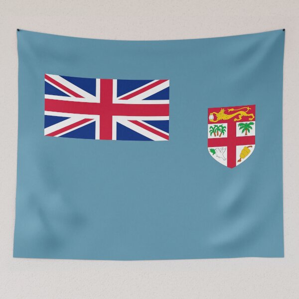 Item preview, Fiji Flag: Heritage, Unity, and Natural Beauty designed and sold by communedesigns.