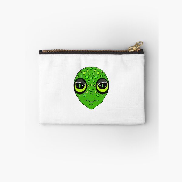 Item preview, Green Alien Head designed and sold by Sartoris Art.