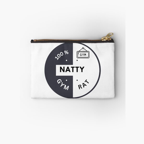 Item preview, Natty Gym Rat - Bold Fitness Apparel Design designed and sold by tutoo clothes.
