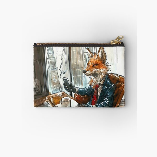 Artikelvorschau, Fox im Büro: Einchecken entworfen und verkauft von landletsy.