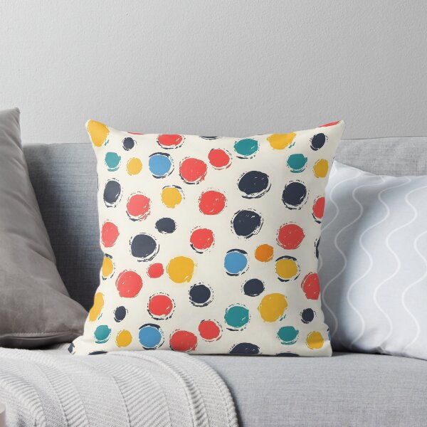 Item preview, Bright seamless pattern with abstract hand-drawn circles designed and sold by Mariana Shymkovych.