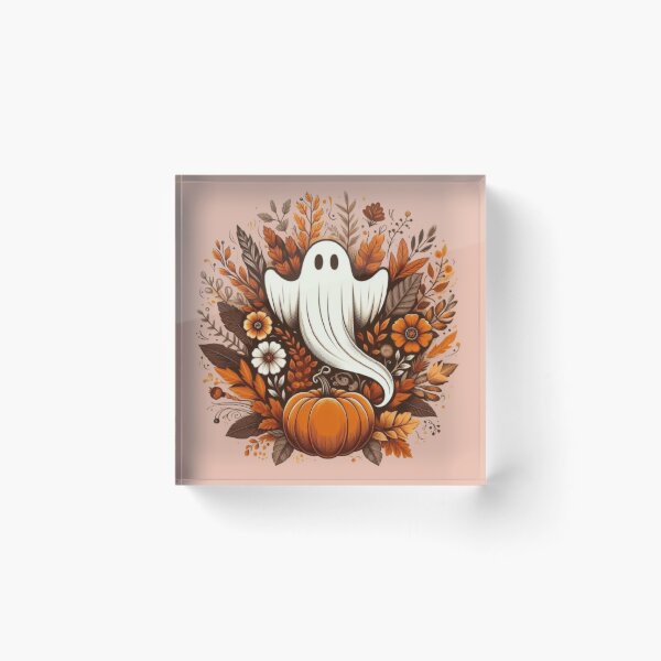 Item preview, Funny Spooky Floral Ghost  designed and sold by DeeCeeFashion.