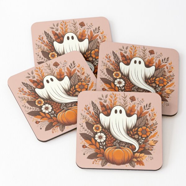 Item preview, Funny Spooky Floral Ghost  designed and sold by DeeCeeFashion.