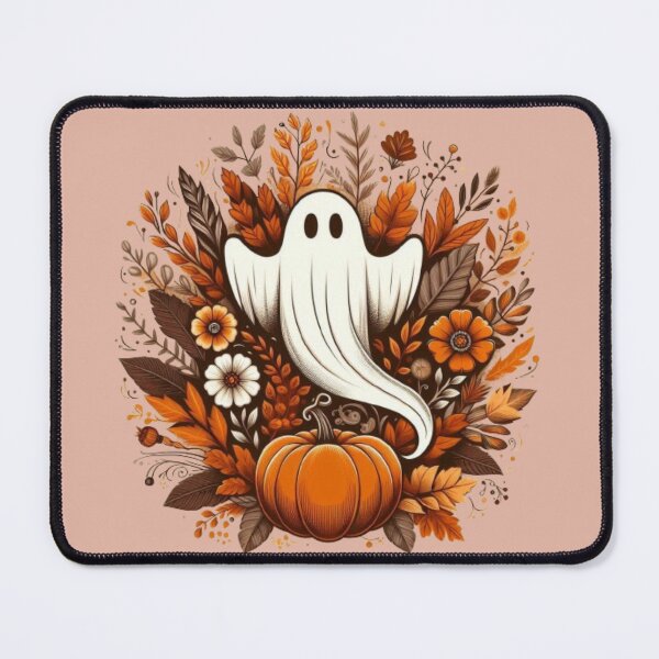 Item preview, Funny Spooky Floral Ghost designed and sold by DeeCeeFashion.