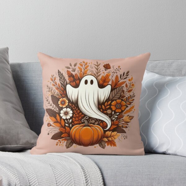 Item preview, Funny Spooky Floral Ghost  designed and sold by DeeCeeFashion.