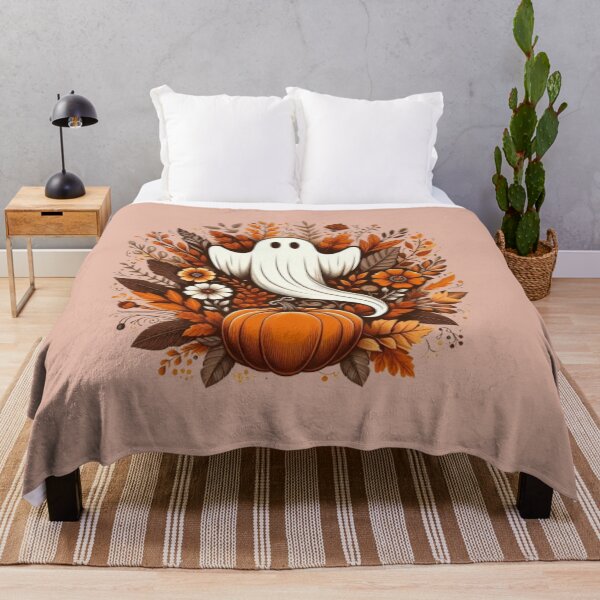 Item preview, Funny Spooky Floral Ghost  designed and sold by DeeCeeFashion.