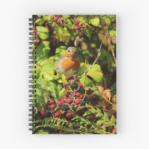 Item preview, European Robin Inch Island Berries Vertical designed and sold by eddiebarronshop.