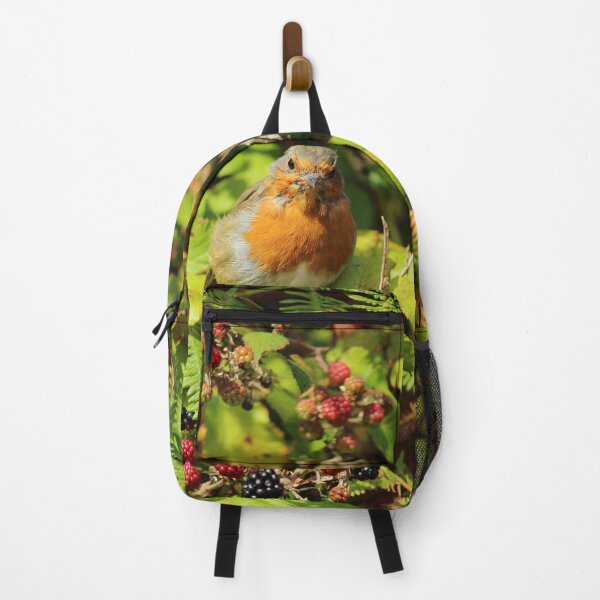 Item preview, European Robin Inch Island Berries Vertical designed and sold by eddiebarronshop.